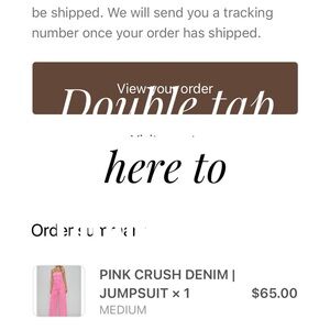 Ranch Dressn Pink Crush Denim Jumpsuit